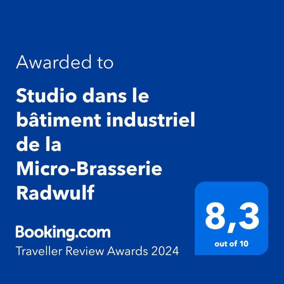 דירות Vieux-Ferrette Studio Dans Le Batiment Industriel De La Micro-Brasserie Radwulf מראה חיצוני תמונה